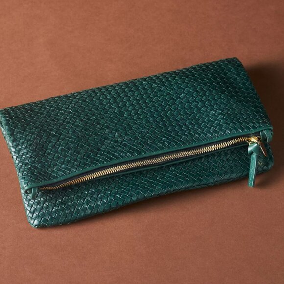 Clare V. Foldover Clutch - Green - Picture 4 of 4